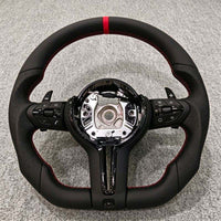Volante Deportivo de Cuero con Franja para BMW