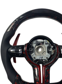 Volante de Fibra de Carbono Forjada M para BMW